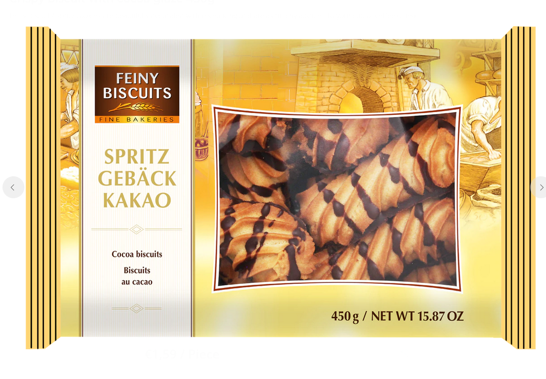 FEINY BISCUITS CRISPY CACAO 450G